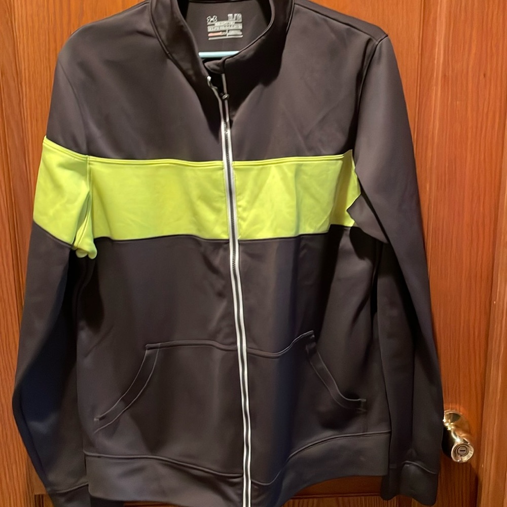 Zip up under armour jacket